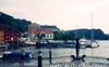 Verregneter Hafen